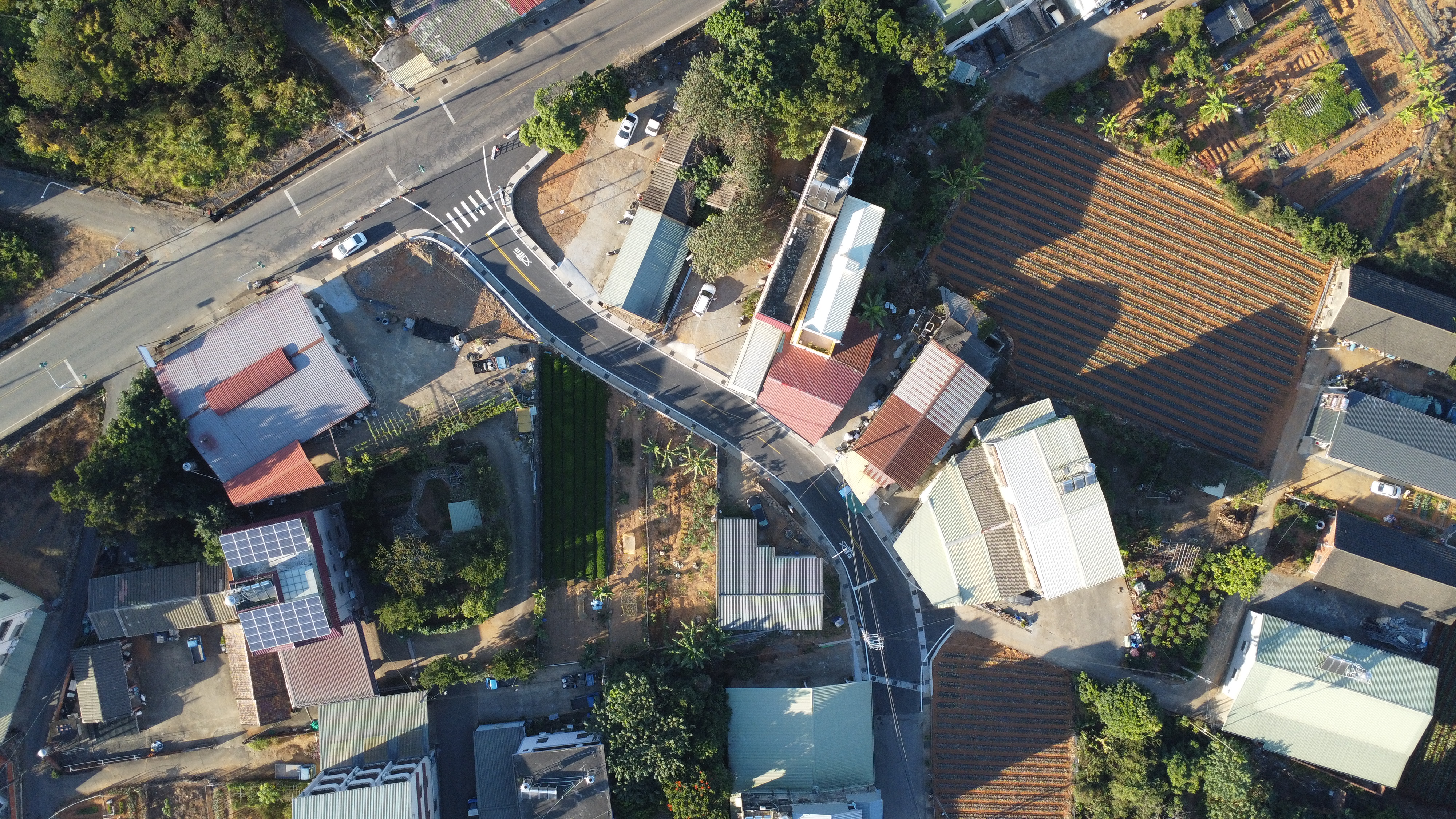 南投縣名間鄉大庄村太平巷拓寬道路工程_完工照片