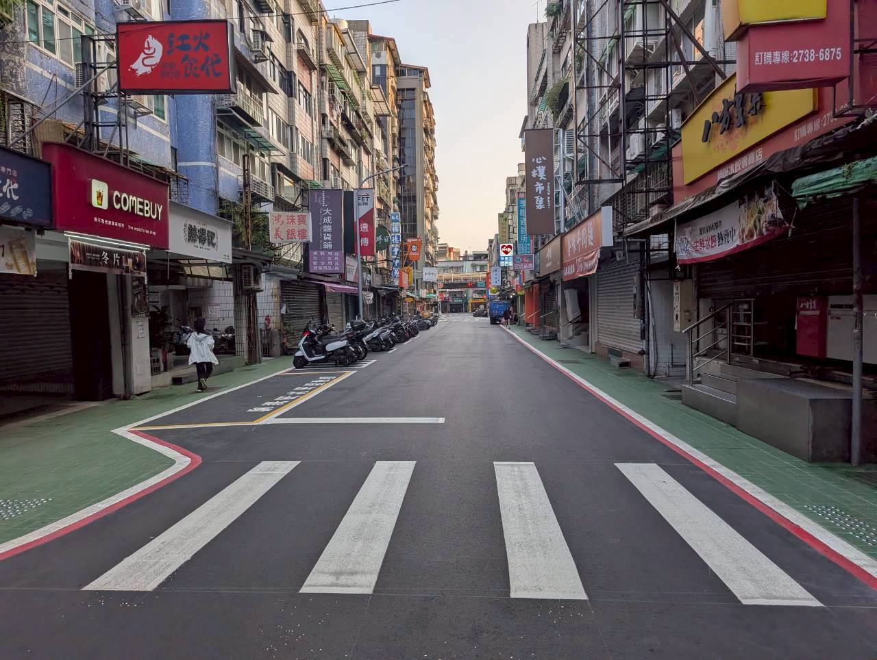 臺北市政府自行辦理的大安區安居街人行環境改善成果_ (2)